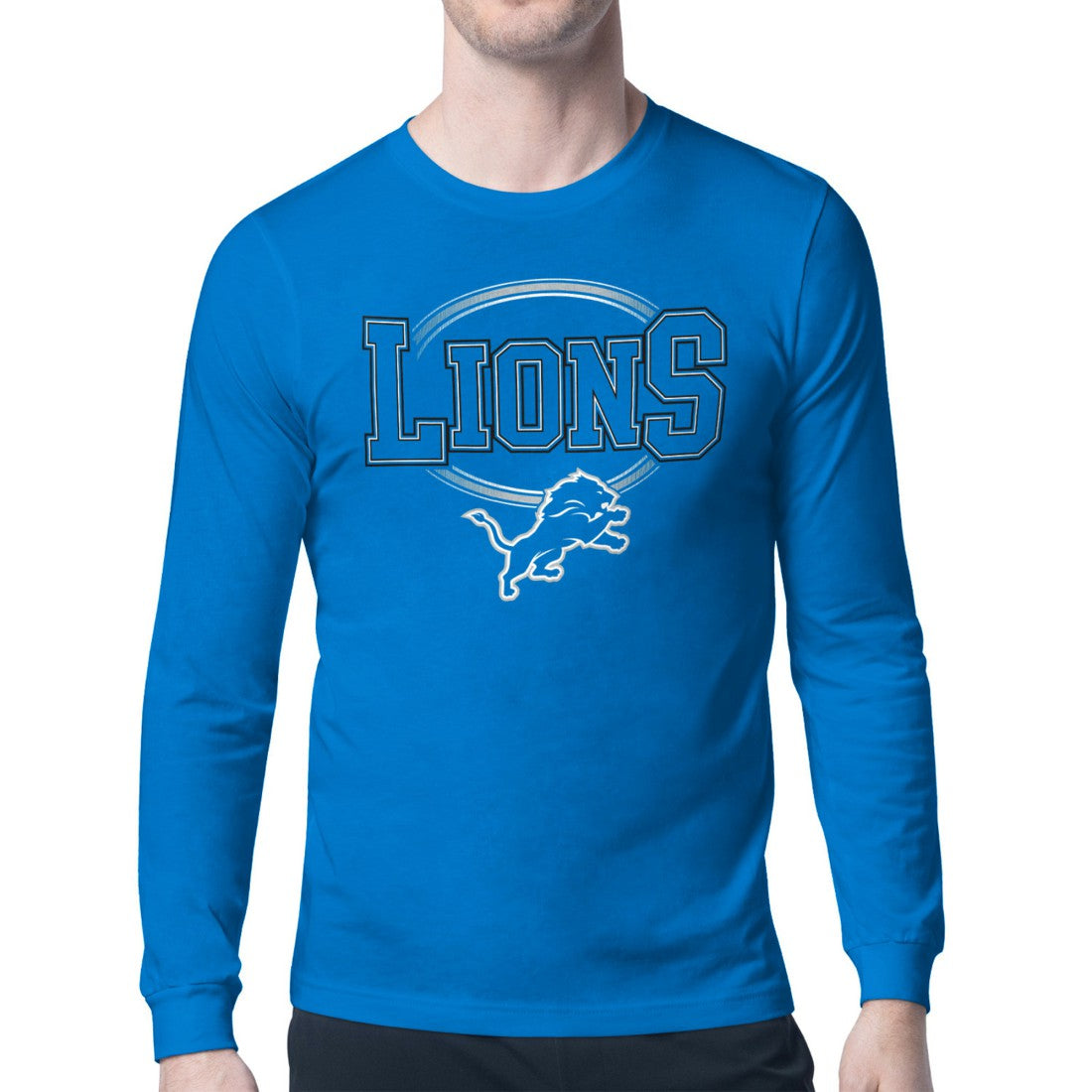 NFL Detroit Lions Starter Team Track Graphic Long Sleeve T-Shirt