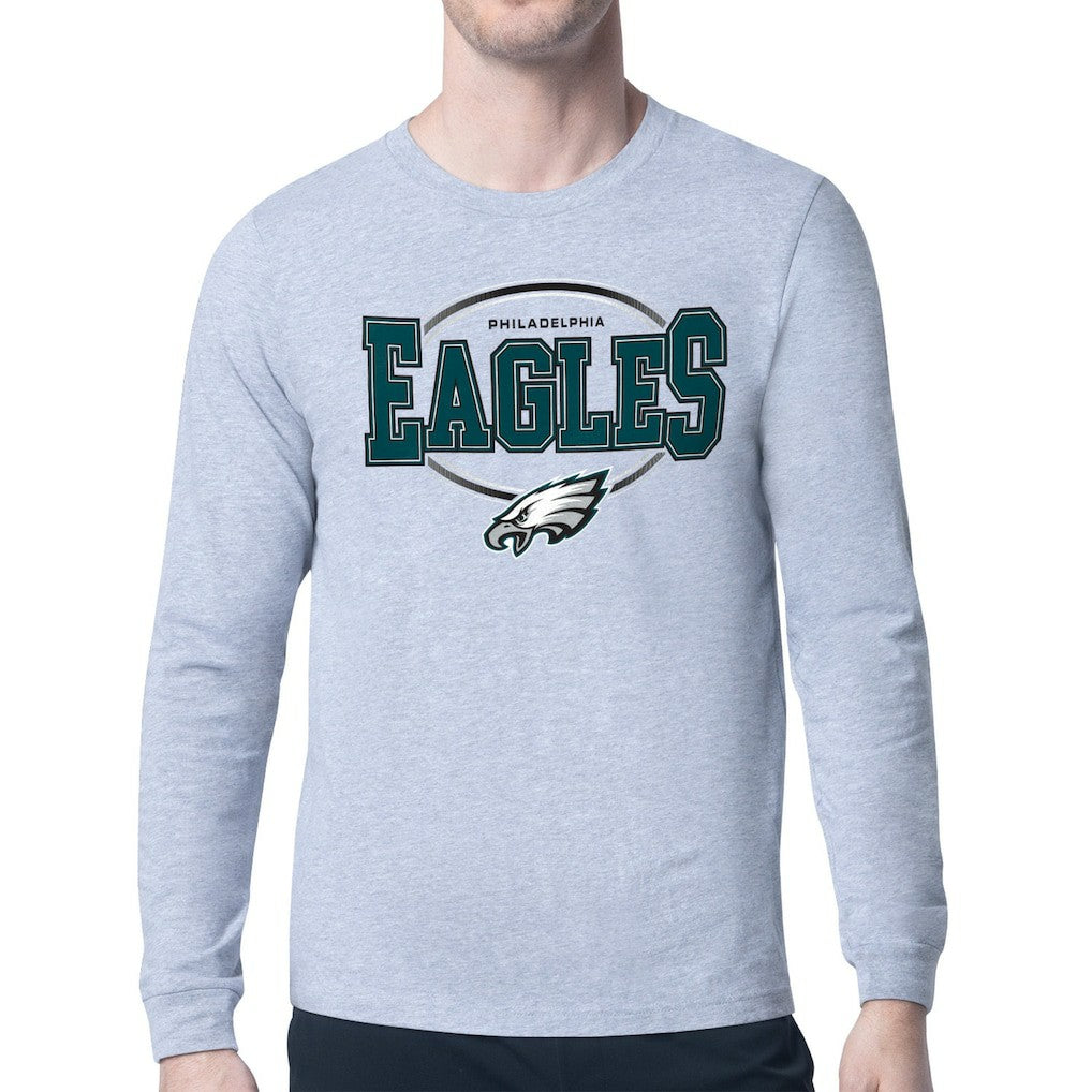 NFL Philadelphia Eagles Starter Team Track Graphic Long Sleeve T-Shirt