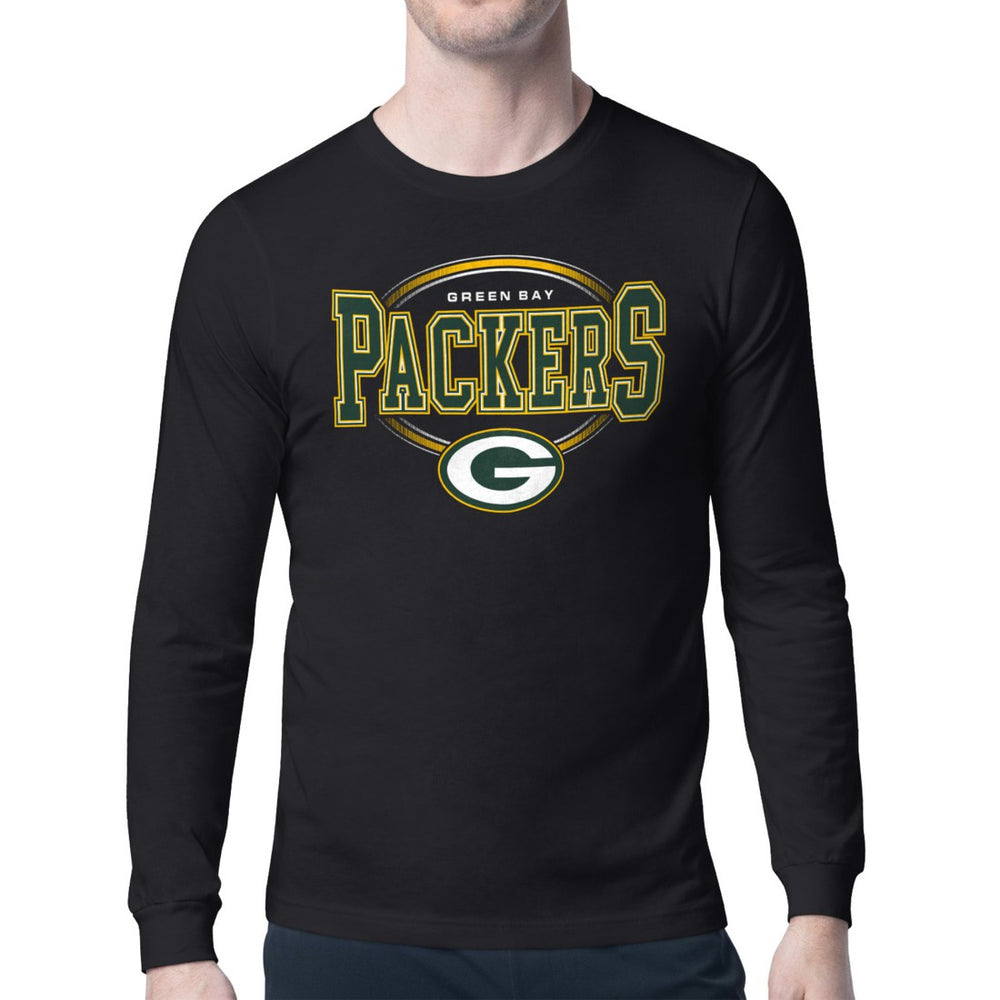 NFL Green Bay Packers Starter Team Track Graphic Long Sleeve T-Shirt