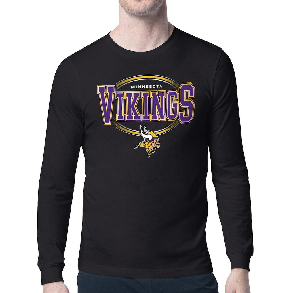 NFL Minnesota Vikings Starter Team Track Graphic Long Sleeve T-Shirt