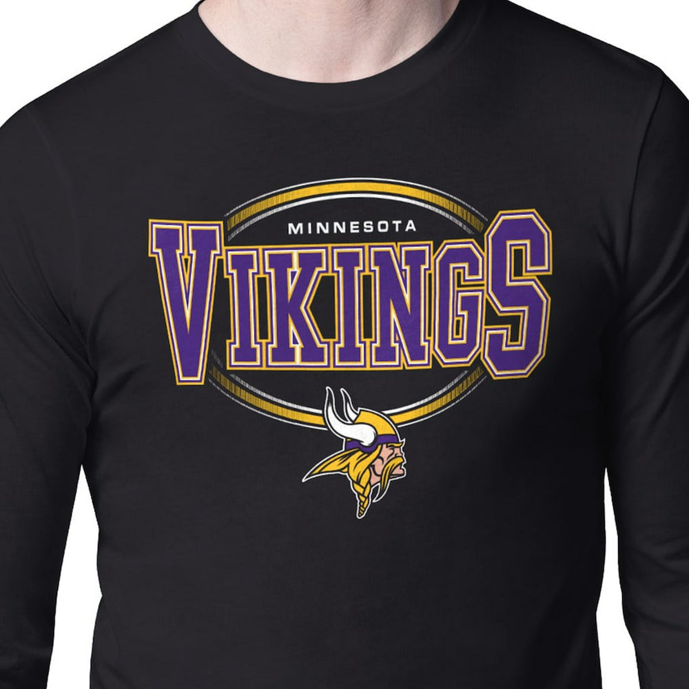 NFL Minnesota Vikings Starter Team Track Graphic Long Sleeve T-Shirt