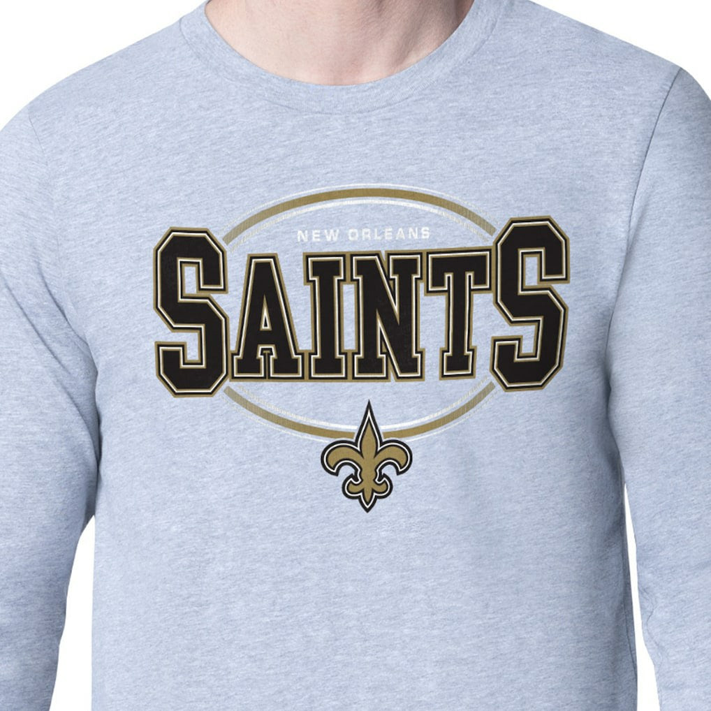 NFL New Orleans Saints Starter Team Track Graphic Long Sleeve T-Shirt