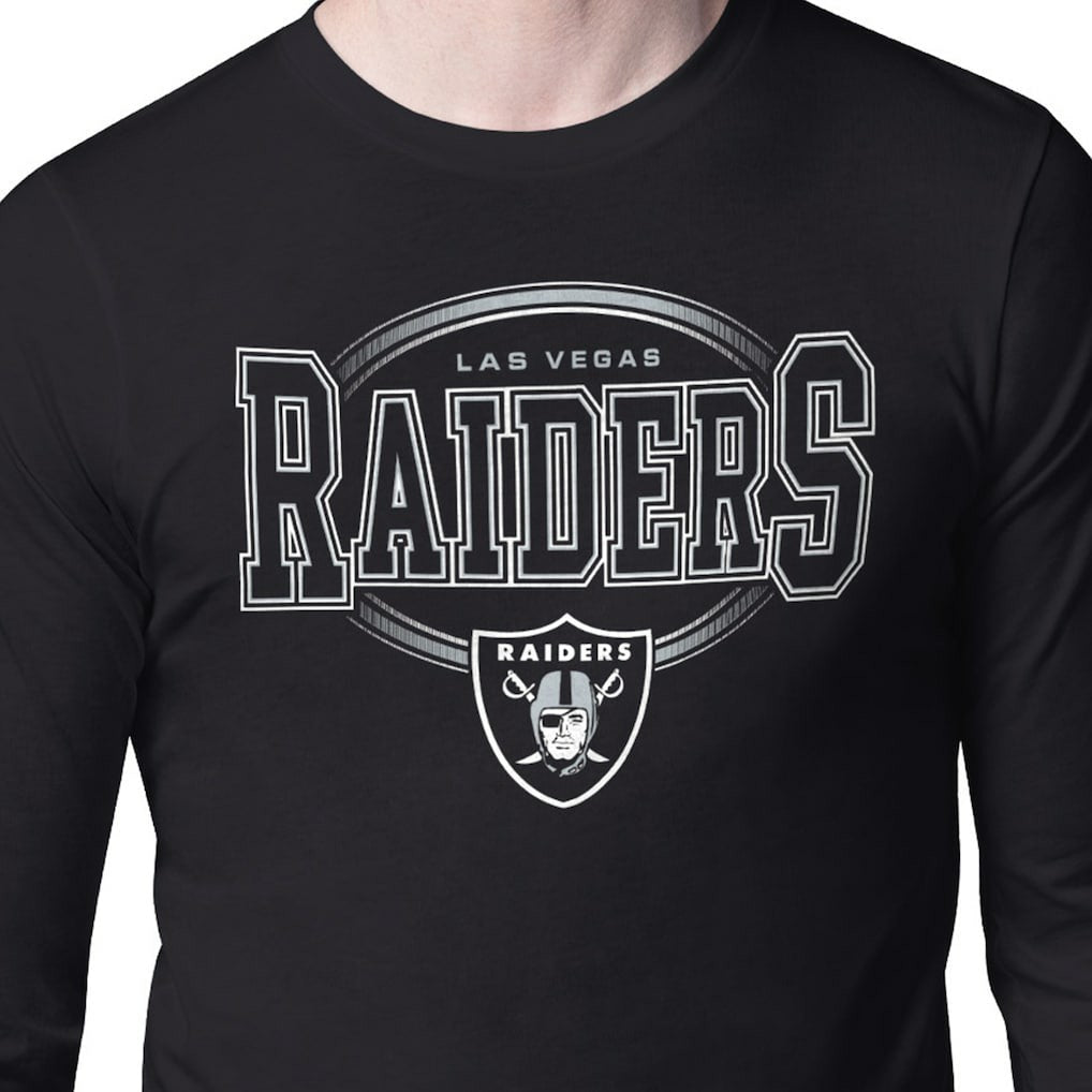 NFL Las Vegas Raiders Starter Team Track Graphic Long Sleeve T-Shirt