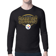 NFL Pittsburgh Steelers Starter Team Track Graphic Long Sleeve T-Shirt