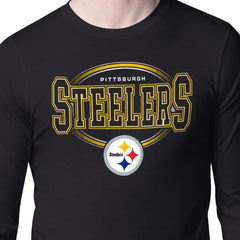 NFL Pittsburgh Steelers Starter Team Track Graphic Long Sleeve T-Shirt