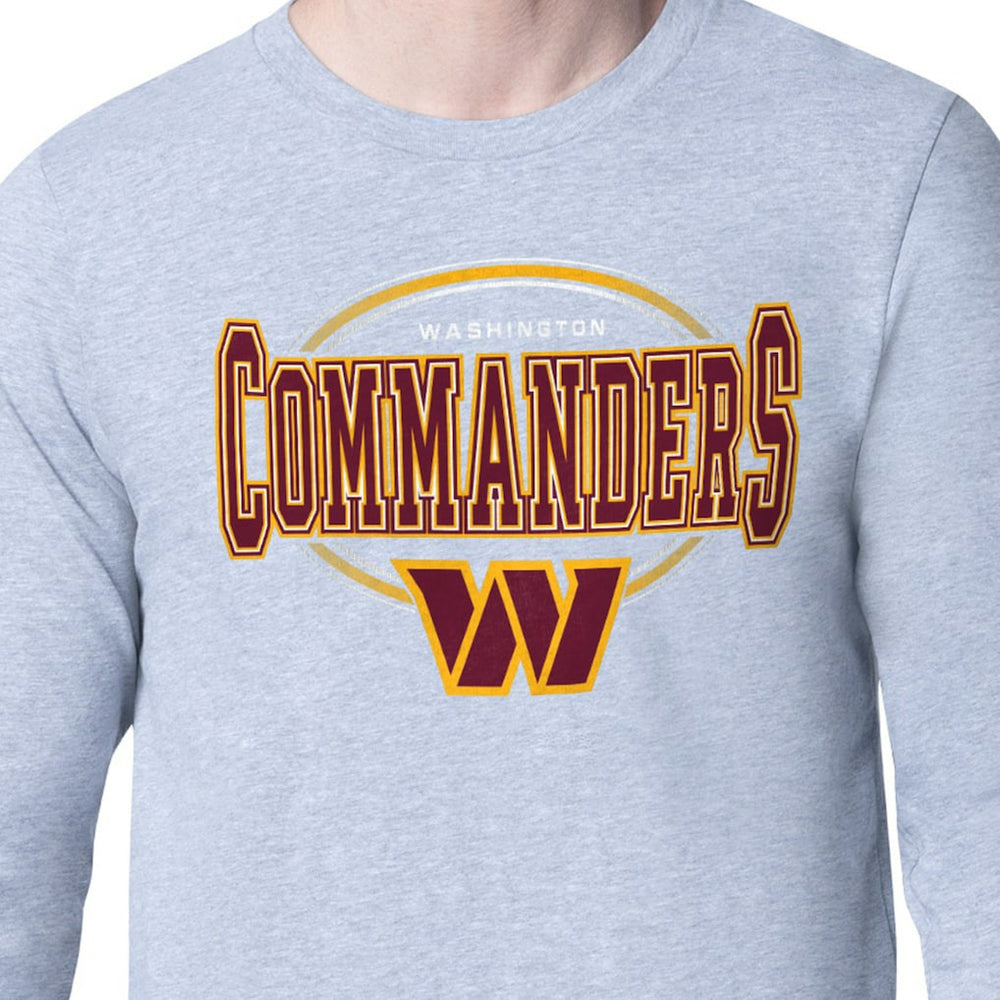 NFL Washington Commanders Starter Team Track Graphic Long Sleeve T-Shirt