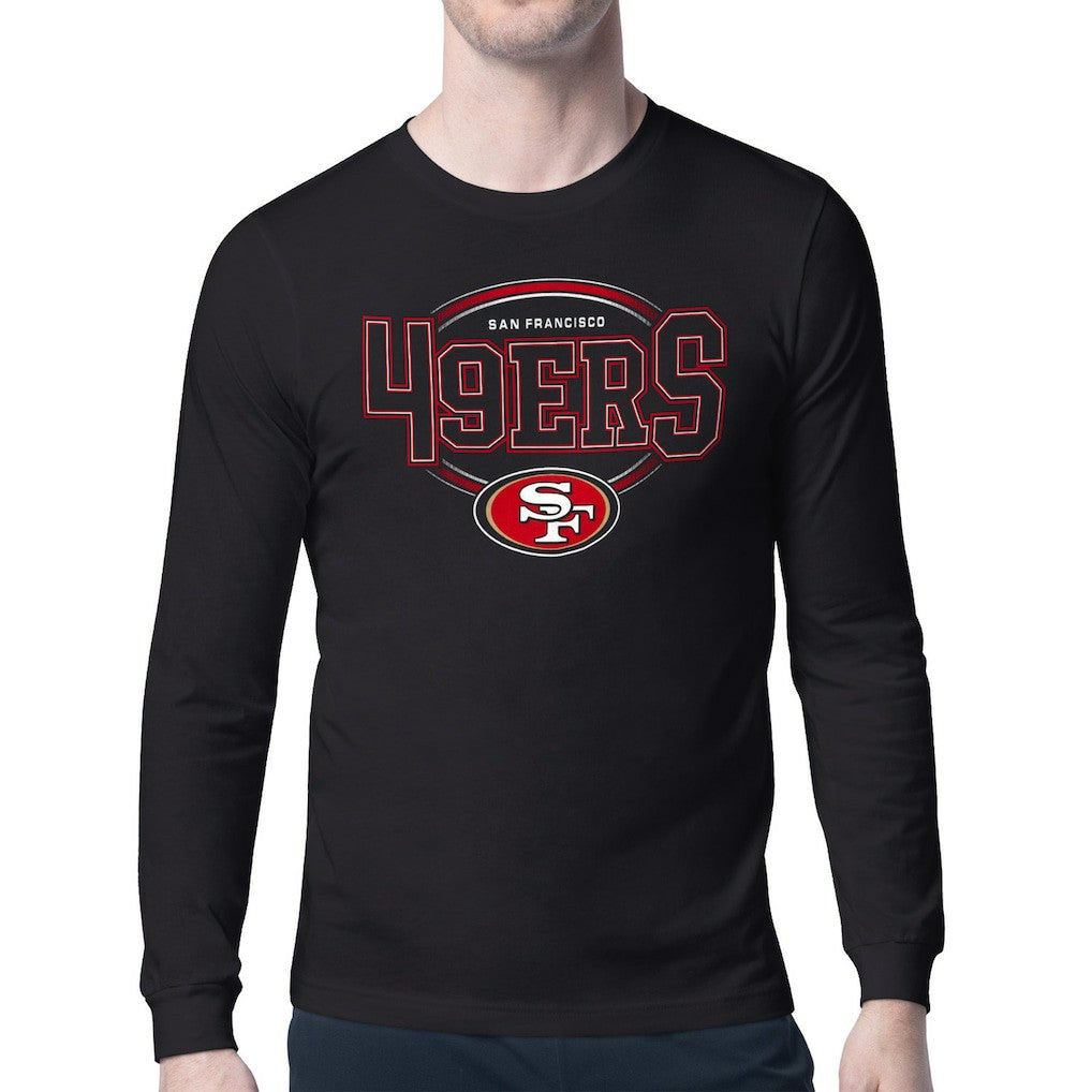 NFL San Francisco 49ers Starter Team Track Graphic Long Sleeve T-Shirt