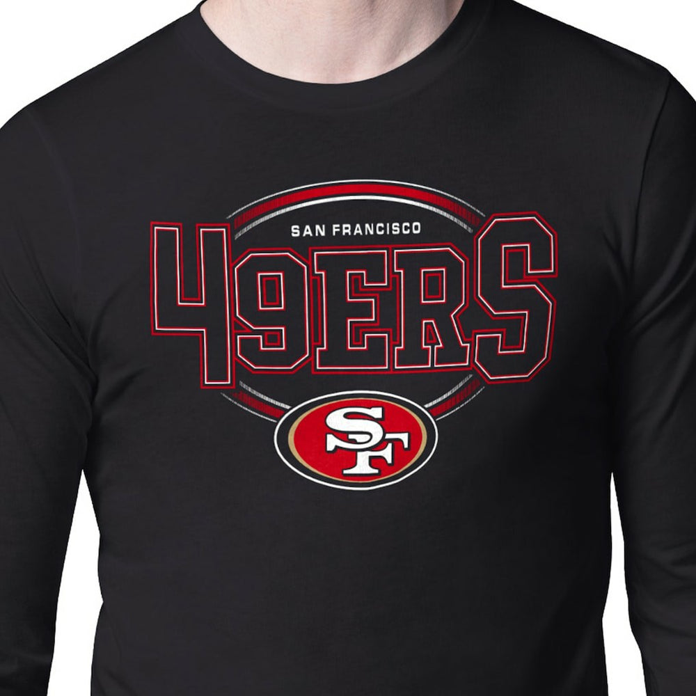 NFL San Francisco 49ers Starter Team Track Graphic Long Sleeve T-Shirt