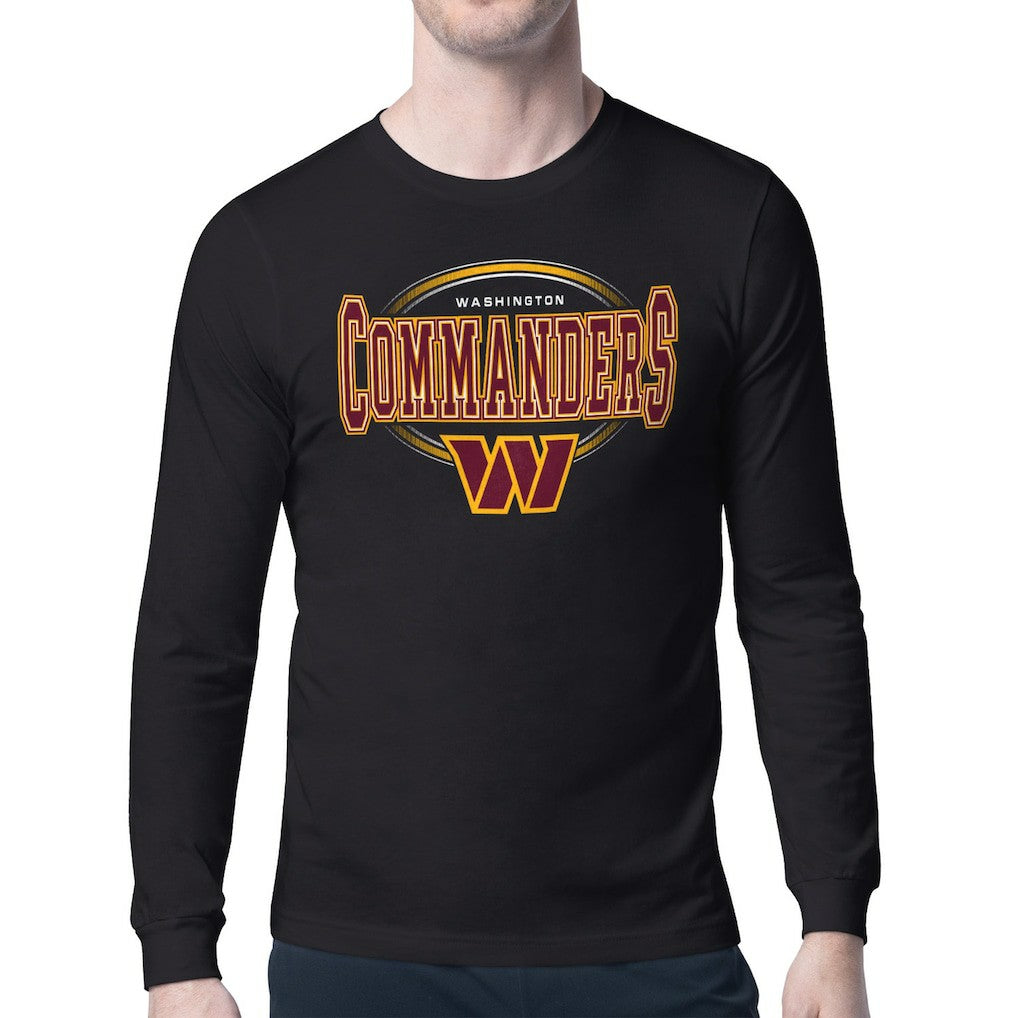 NFL Washington Commanders Starter Team Track Graphic Long Sleeve T-Shirt