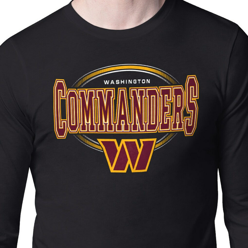 NFL Washington Commanders Starter Team Track Graphic Long Sleeve T-Shirt