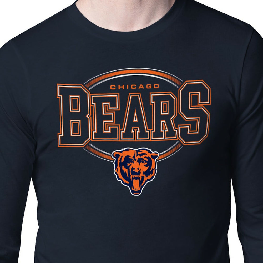 NFL Chicago Bears Starter Team Track Graphic Long Sleeve T-Shirt