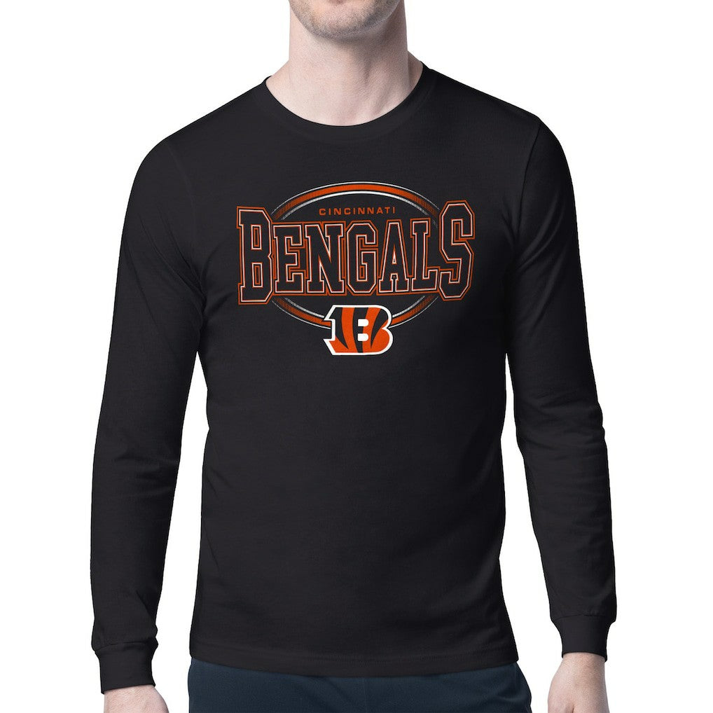 NFL Cincinnati Bengals Starter Team Track Graphic Long Sleeve T-Shirt