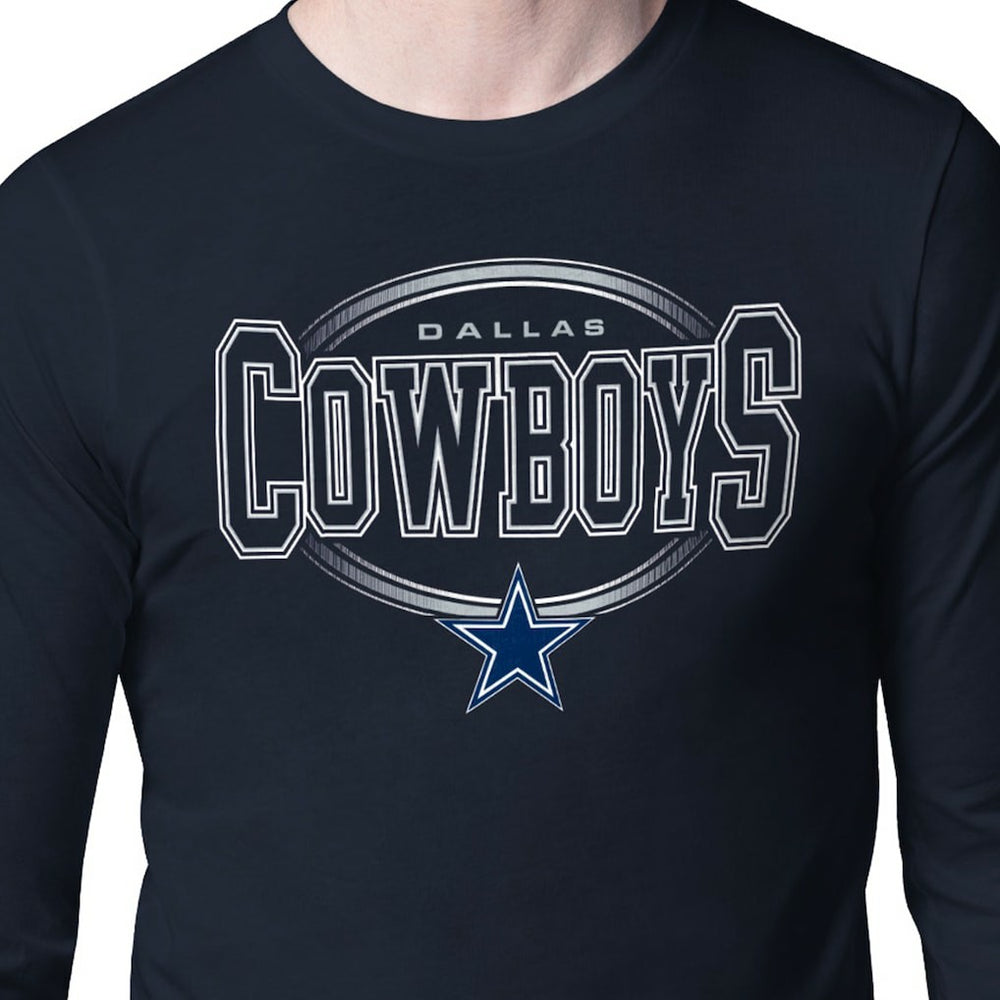 NFL Dallas Cowboys Starter Team Track Graphic Long Sleeve T-Shirt