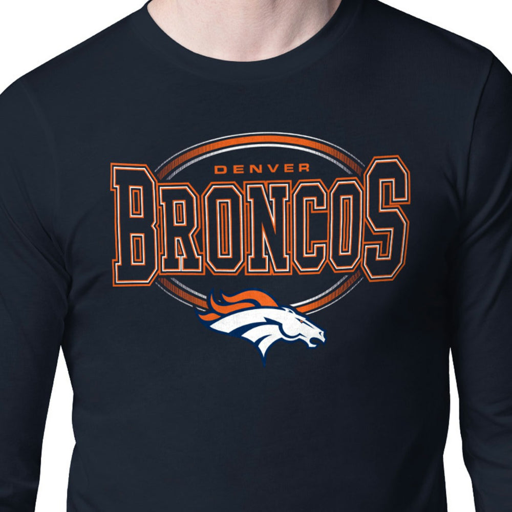NFL Denver Broncos Starter Team Track Graphic Long Sleeve T-Shirt