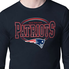 NFL New England Patriots Starter Team Track Graphic Long Sleeve T-Shirt