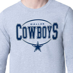 NFL Dallas Cowboys Starter Team Track Graphic Long Sleeve T-Shirt