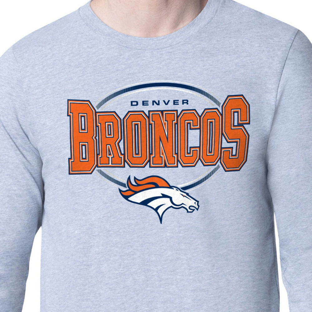 NFL Denver Broncos Starter Team Track Graphic Long Sleeve T-Shirt