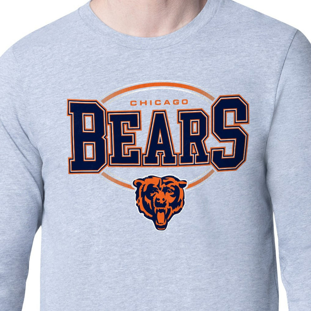 NFL Chicago Bears Starter Team Track Graphic Long Sleeve T-Shirt