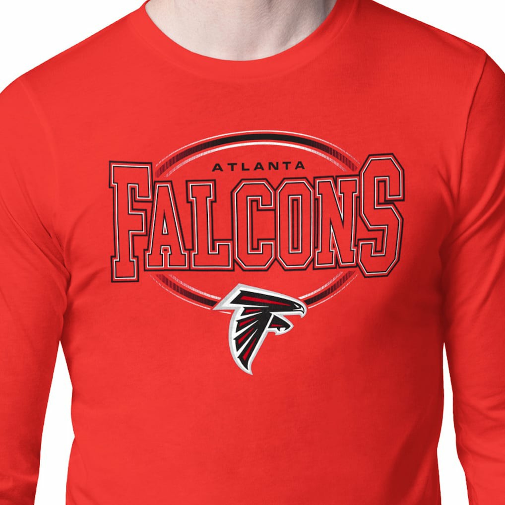 NFL Atlanta Falcons Starter Team Track Graphic Long Sleeve T-Shirt