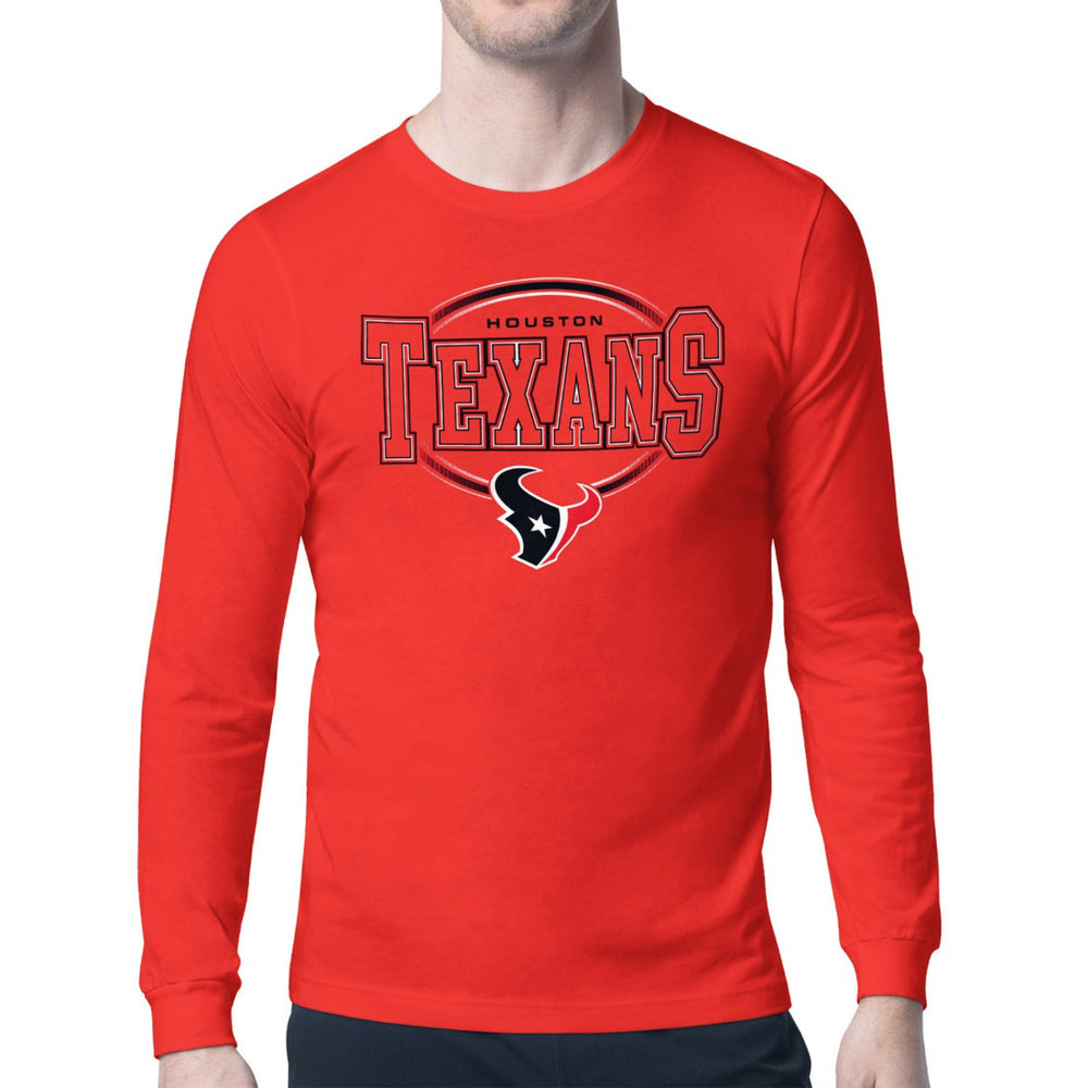 NFL Houston Texans Starter Team Track Graphic Long Sleeve T-Shirt