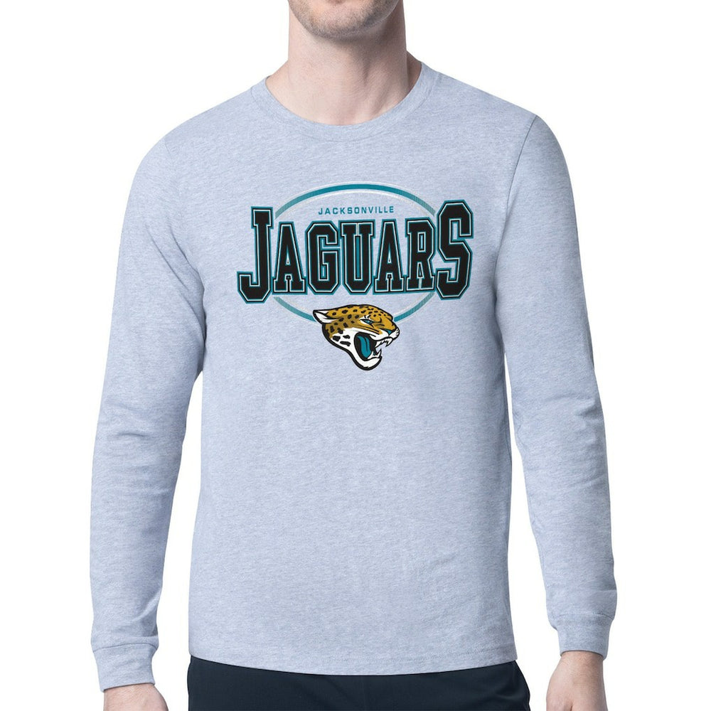 NFL Jacksonville Jaguars Starter Team Track Graphic Long Sleeve T-Shirt