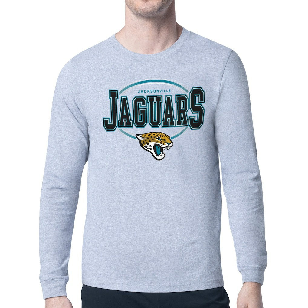 NFL Jacksonville Jaguars Starter Team Track Graphic Long Sleeve T-Shirt