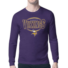 NFL Minnesota Vikings Starter Team Track Graphic Long Sleeve T-Shirt