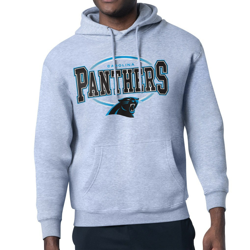 NFL Carolina Panthers Starter Team Track Graphic Pullover Hoodie