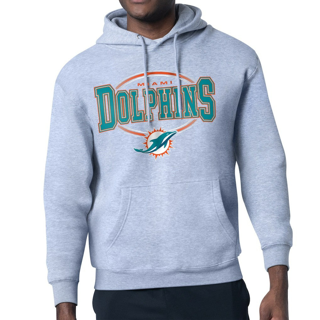NFL Miami Dolphins Starter Team Track Graphic Pullover Hoodie