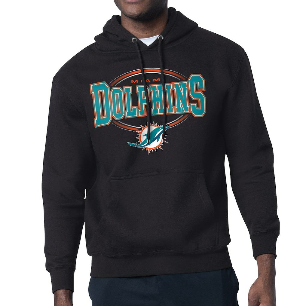 NFL Miami Dolphins Starter Team Track Graphic Pullover Hoodie