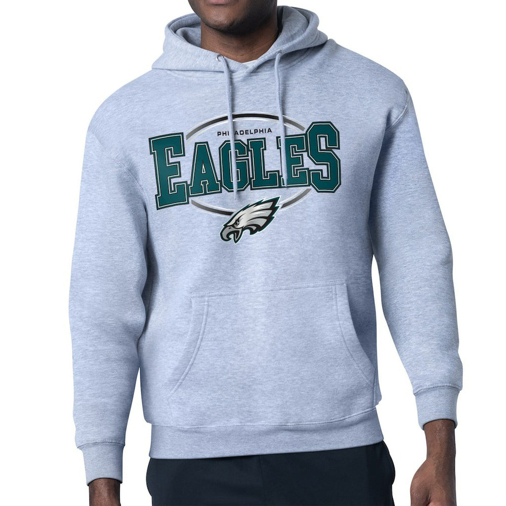 NFL Philadelphia Eagles Starter Team Track Graphic Pullover Hoodie
