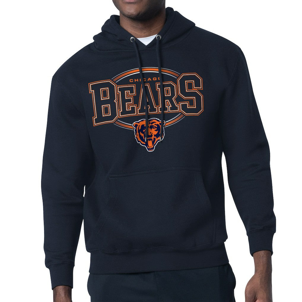 NFL Chicago Bears Starter Team Track Graphic Pullover Hoodie