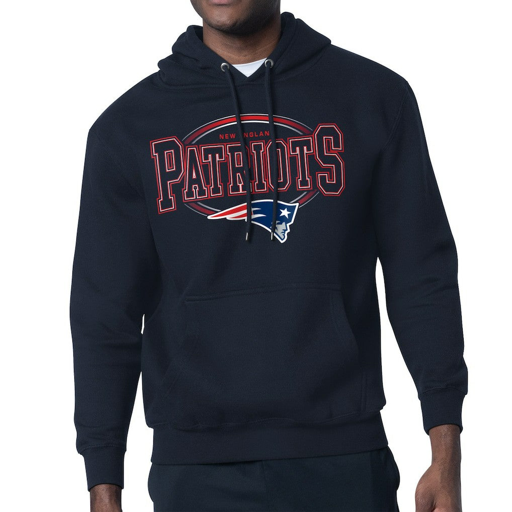 NFL New England Patriots Starter Team Track Graphic Pullover Hoodie