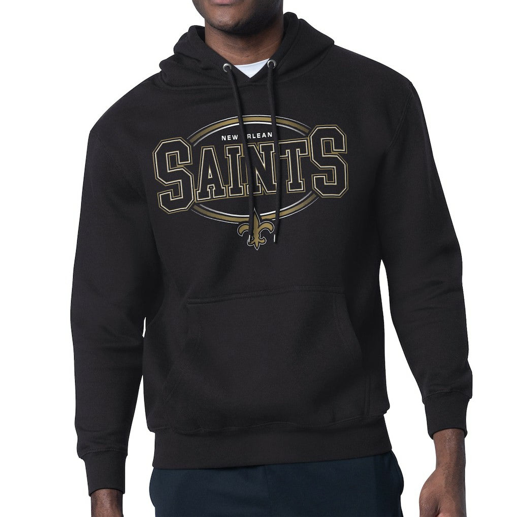 NFL New Orleans Saints Starter Team Track Graphic Pullover Hoodie
