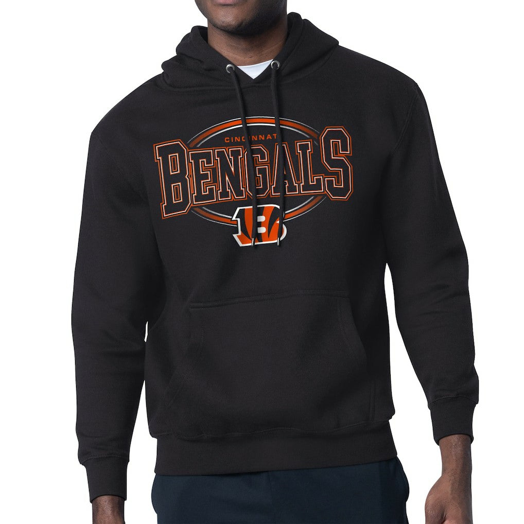 NFL Cincinnati Bengals Starter Team Track Graphic Pullover Hoodie