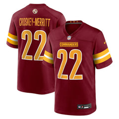 NFL Washington Commanders Jacory Croskey-Merritt  Team Game Jersey