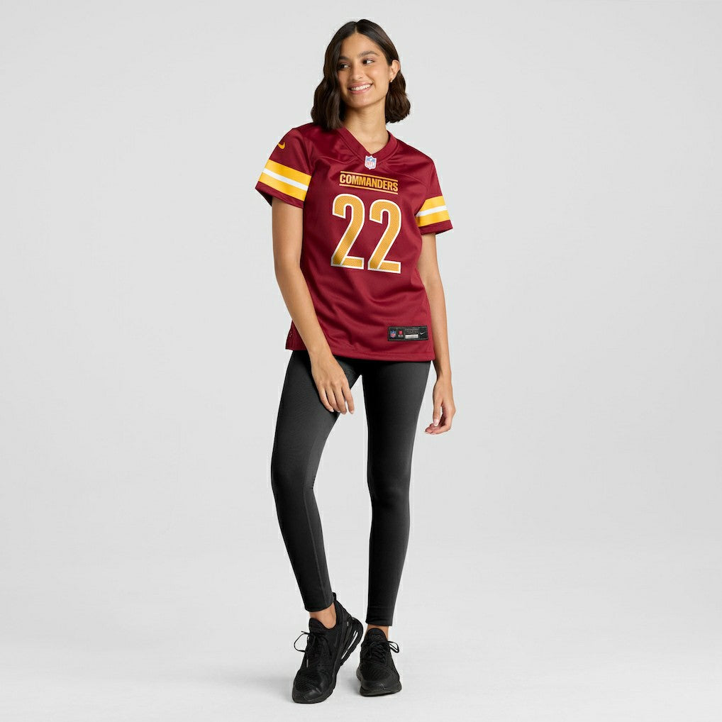 NFL Washington Commanders Jacory Croskey-Merritt  Women's Team Game Jersey