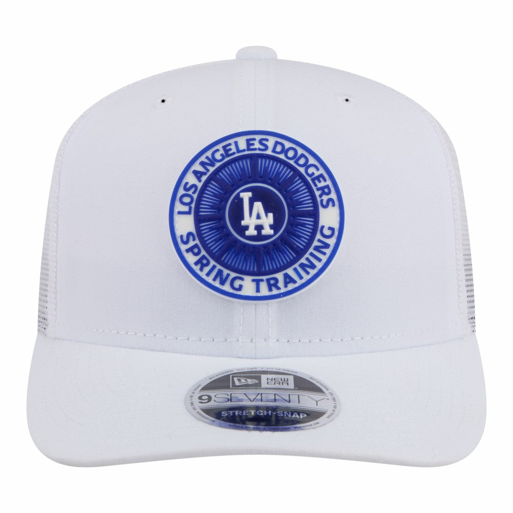 Los Angeles Dodgers 2026 Spring Training Fan Pack 9SEVENTY Adjustable Trucker Hat - White | New Era
