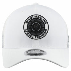 Miami Marlins 2026 Spring Training Fan Pack 9SEVENTY Adjustable Trucker Hat - White | New Era