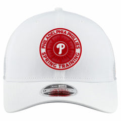 Philadelphia Phillies 2026 Spring Training Fan Pack 9SEVENTY Adjustable Trucker Hat - White | New Era