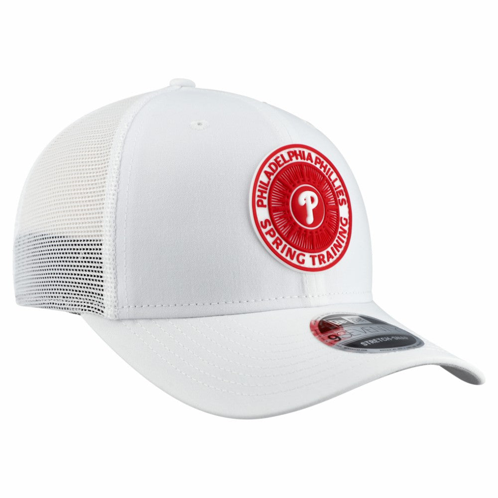 Philadelphia Phillies 2026 Spring Training Fan Pack 9SEVENTY Adjustable Trucker Hat - White | New Era