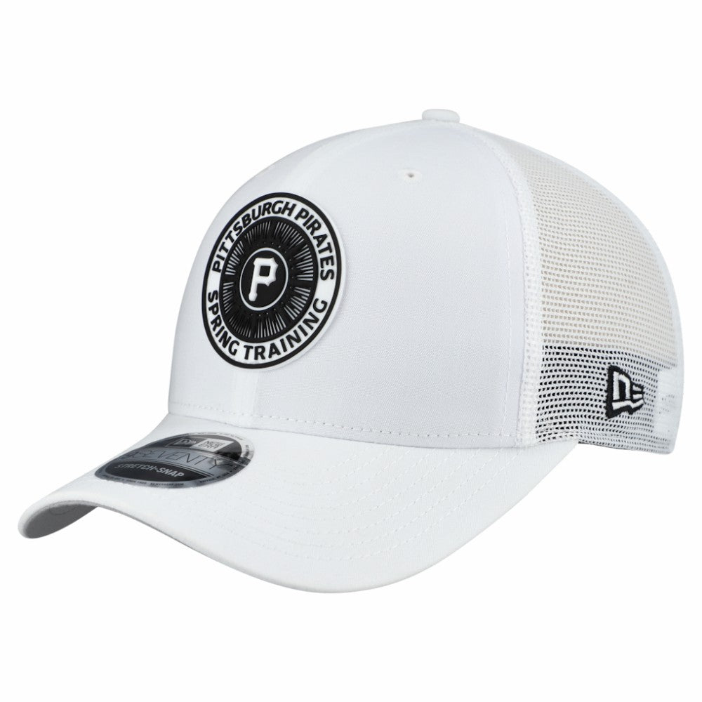 Pittsburgh Pirates 2026 Spring Training Fan Pack 9SEVENTY Adjustable Trucker Hat - White | New Era