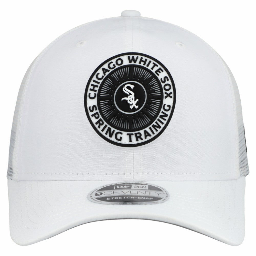 Chicago White Sox 2026 Spring Training Fan Pack 9SEVENTY Adjustable Trucker Hat - White | New Era