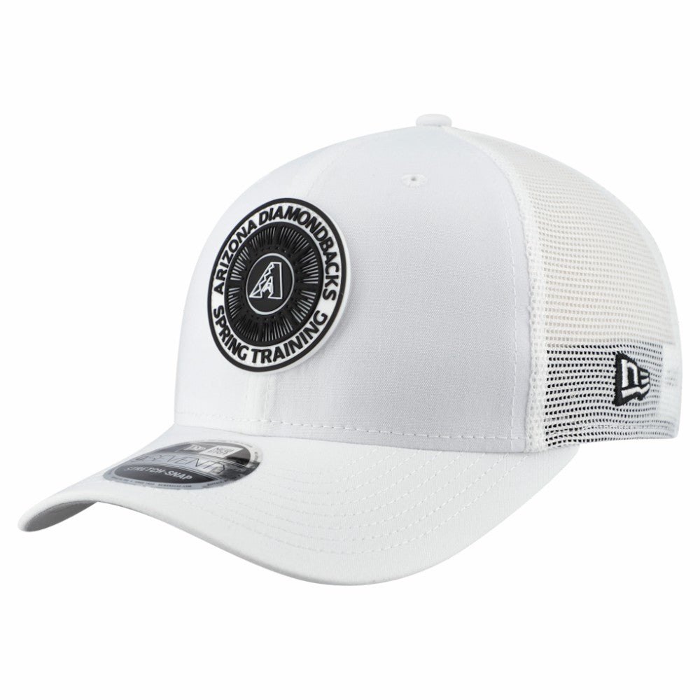 Arizona Diamondbacks 2026 Spring Training Fan Pack 9SEVENTY Adjustable Trucker Hat - White | New Era