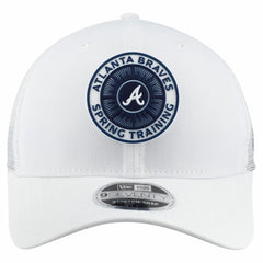 Atlanta Braves 2026 Spring Training Fan Pack 9SEVENTY Adjustable Trucker Hat - White | New Era