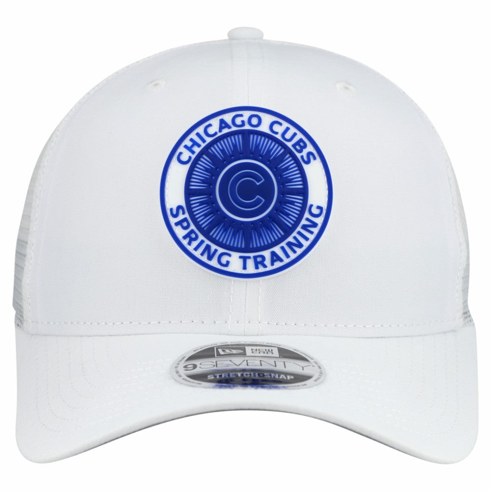 Chicago Cubs 2026 Spring Training Fan Pack 9SEVENTY Adjustable Trucker Hat - White | New Era