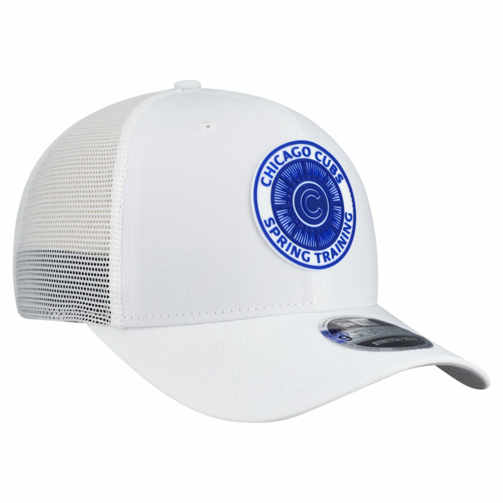 Chicago Cubs 2026 Spring Training Fan Pack 9SEVENTY Adjustable Trucker Hat - White | New Era