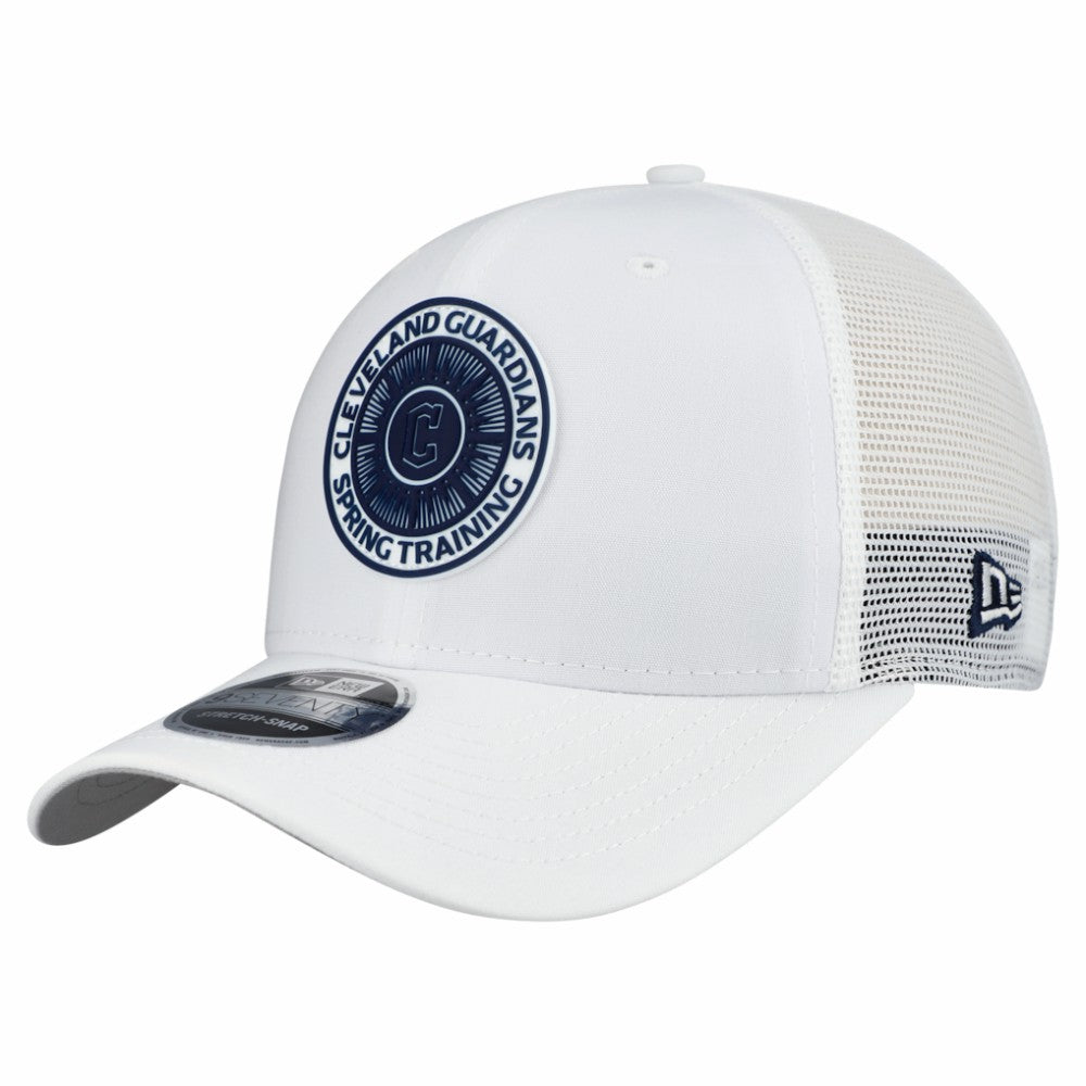 Cleveland Guardians 2026 Spring Training Fan Pack 9SEVENTY Adjustable Trucker Hat - White | New Era