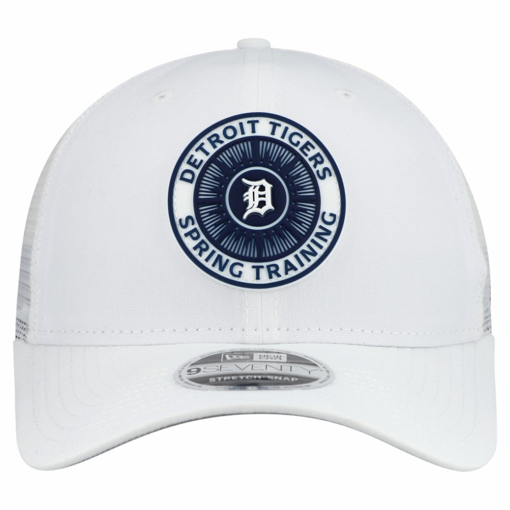 Detroit Tigers 2026 Spring Training Fan Pack 9SEVENTY Adjustable Trucker Hat - White | New Era