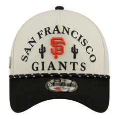 San Francisco Giants 2026 Spring Training Fan Pack Rope A-Frame 9FORTY Adjustable Hat - Cream | New Era